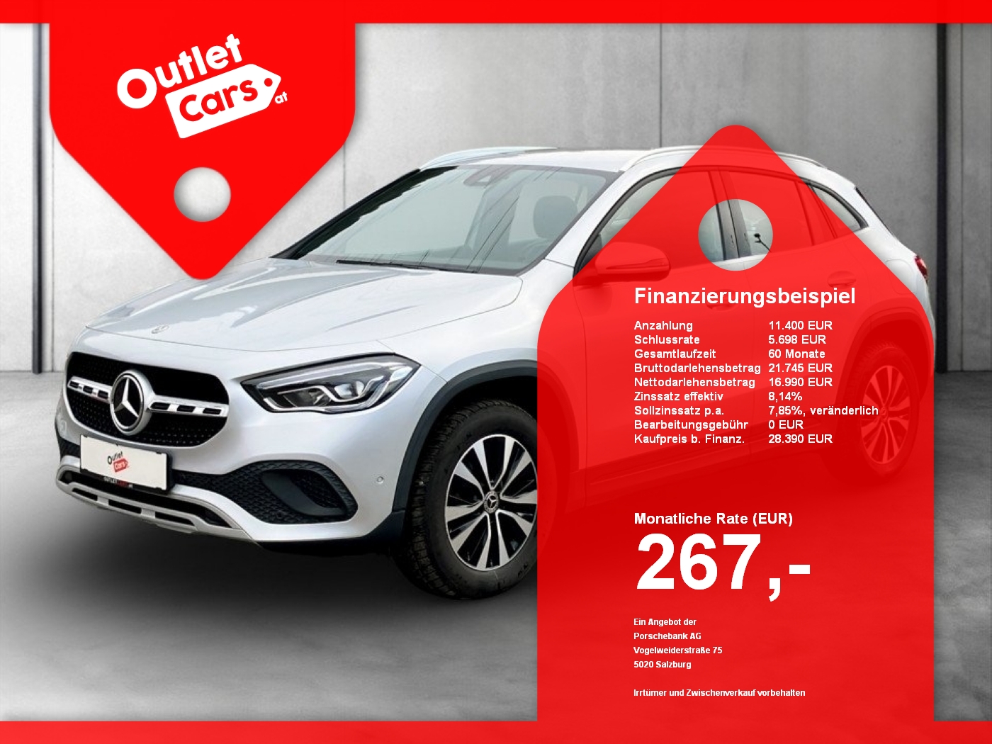 Bild eines Mercedes-Benz GLA 200 d Style