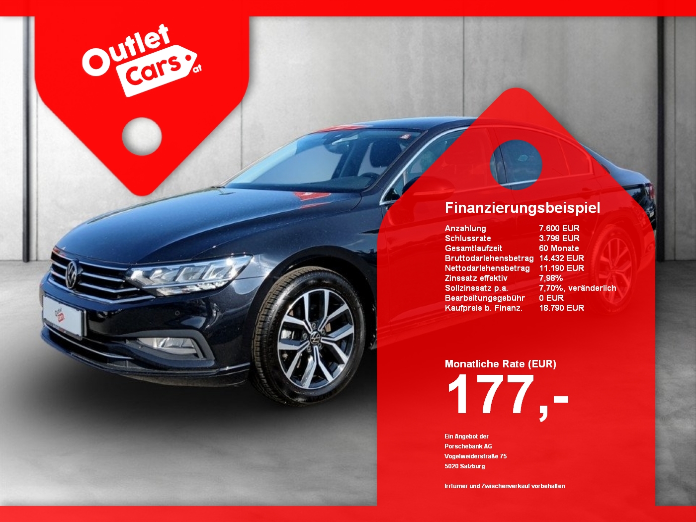 Bild eines VW Passat 2.0 TDI BMT Business