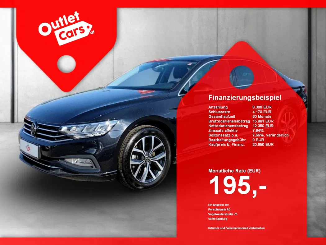 Bild eines VW Passat 2.0 TDI BMT Business