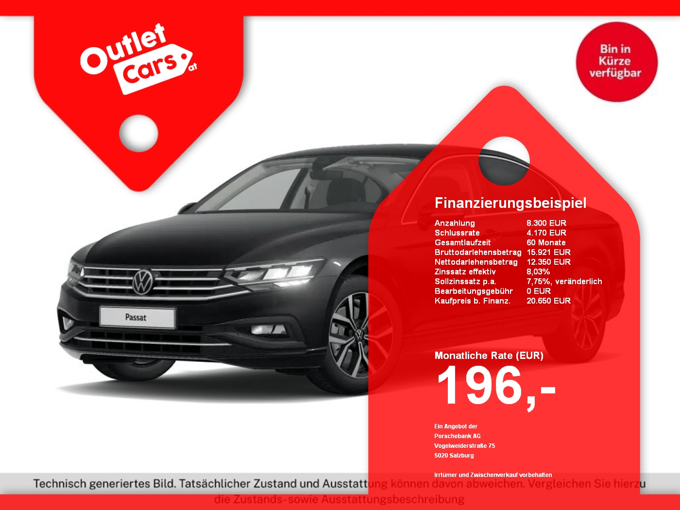 Bild eines VW Passat 2.0 TDI BMT Business