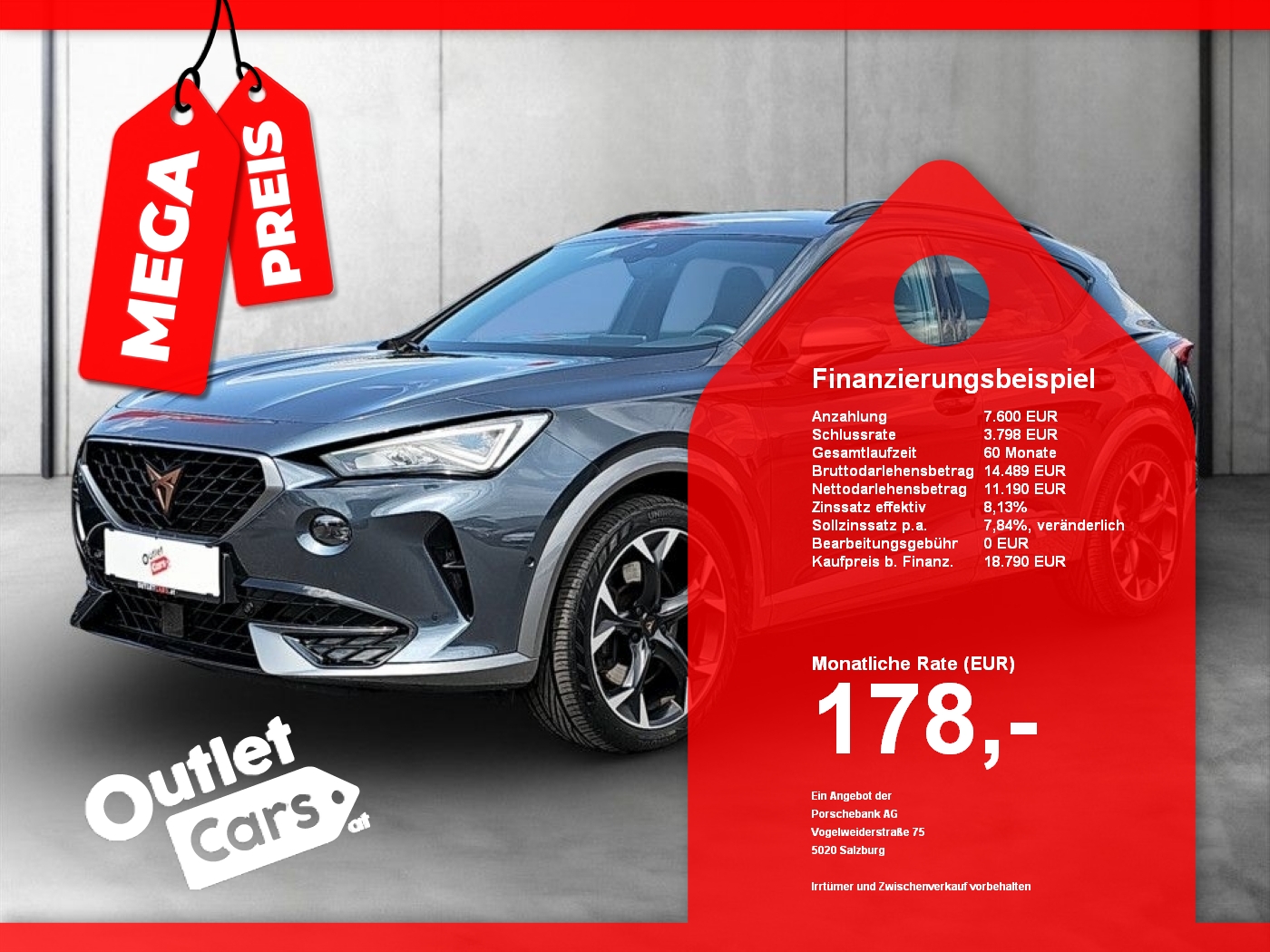 Bild eines Cupra Formentor 1.4 VE VZ