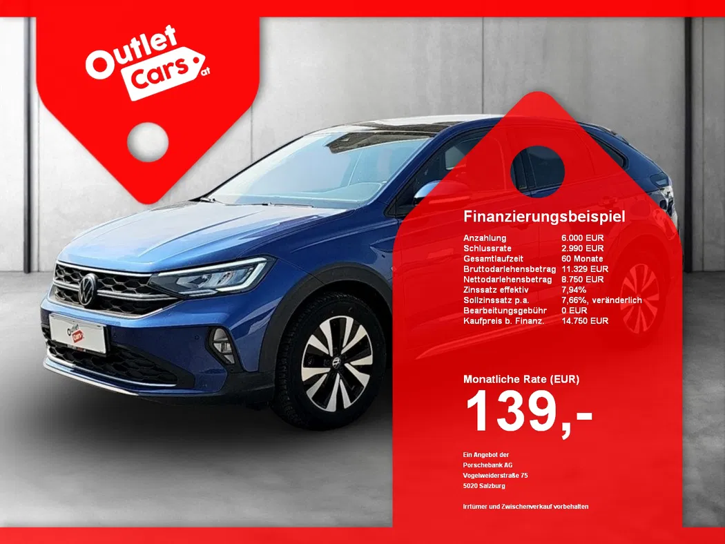 Bild eines VW Taigo 1.0 TSI Life