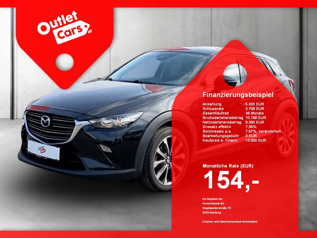 Bild eines Mazda CX-3 2.0 SKYACTIV-G Takumi