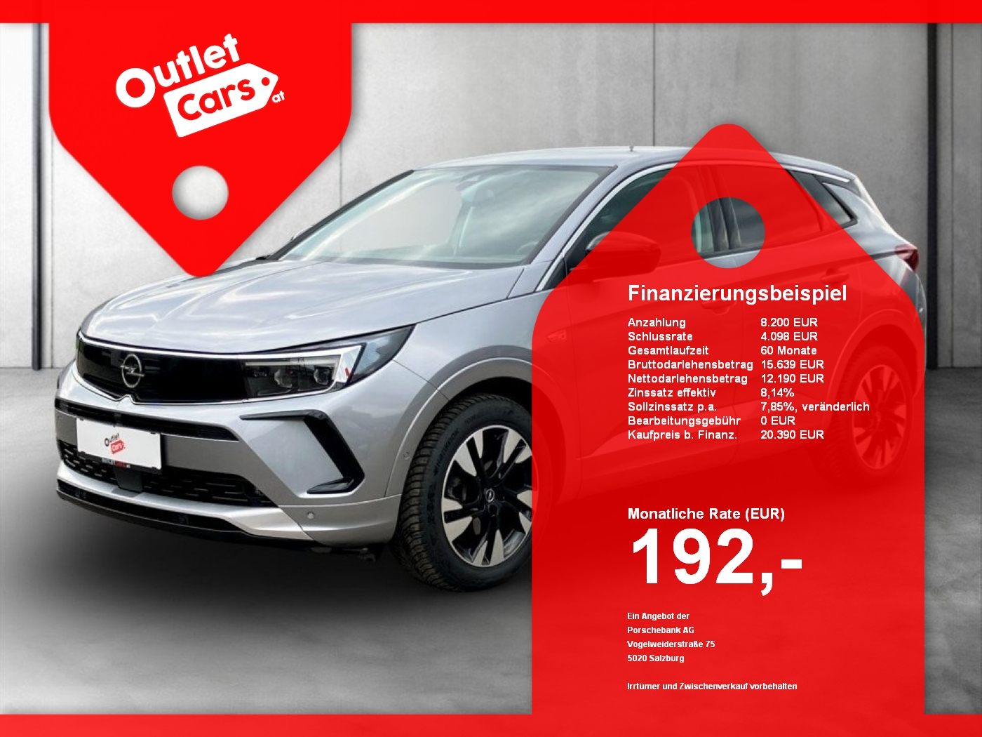 Bild eines Opel Grandland X 1.5 D Busin. Elegance