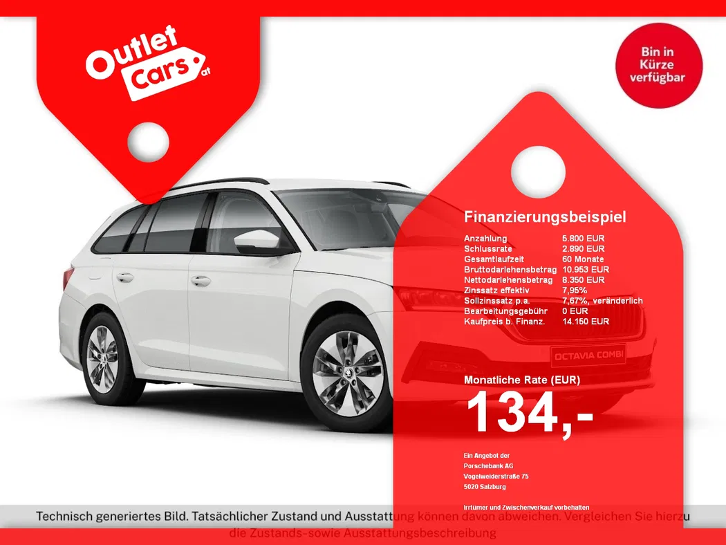 Bild eines Skoda Octavia Combi 2.0 TDI Business