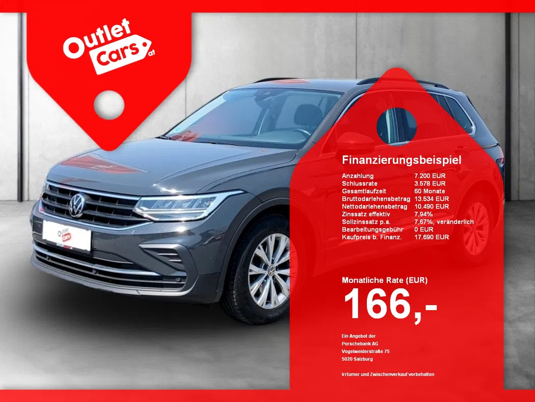 Bild eines VW Tiguan 2.0 TDI Life
