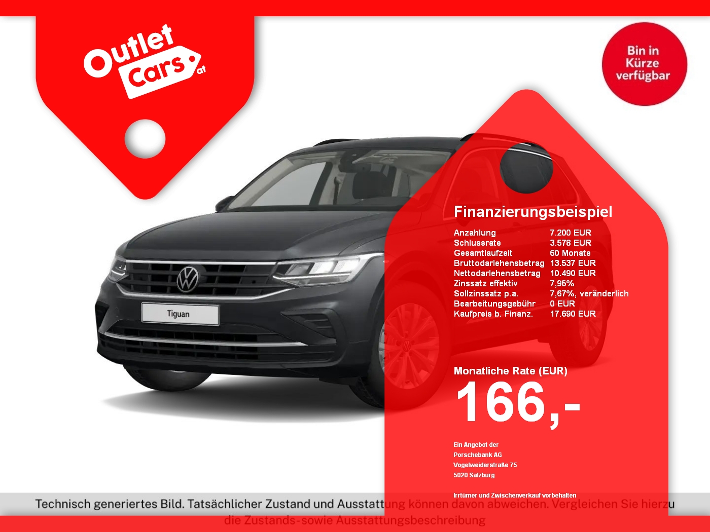 Bild eines VW Tiguan 2.0 TDI BMT Life