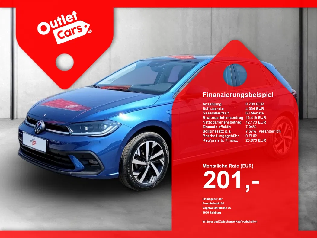Bild eines VW Polo VI 1.0 TSI Life