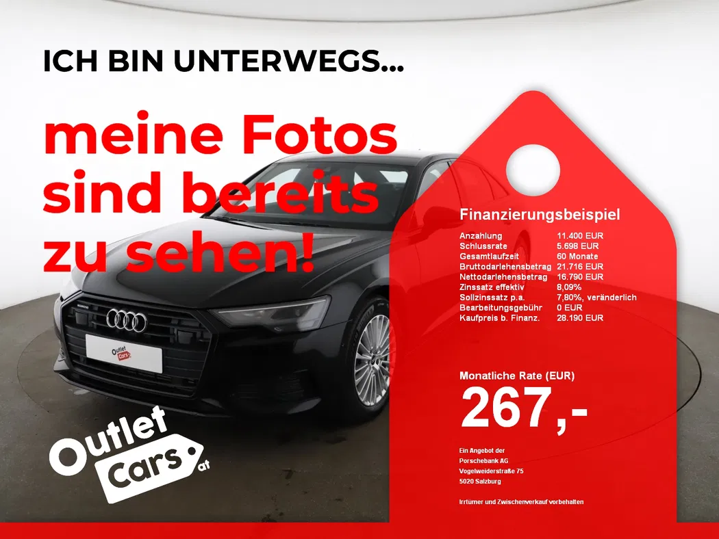Bild eines Audi A6 50 TFSIe Aut. quattro design