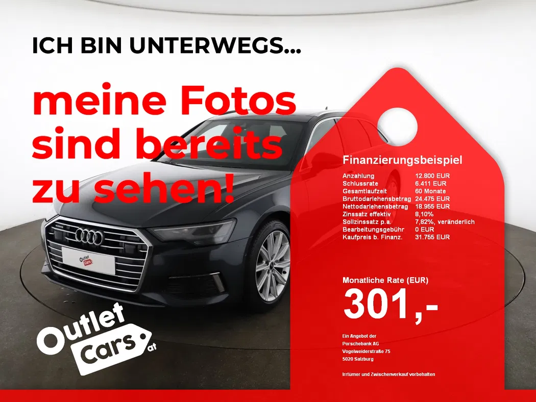 Bild eines Audi A6 Avant 40 TDI quattro design