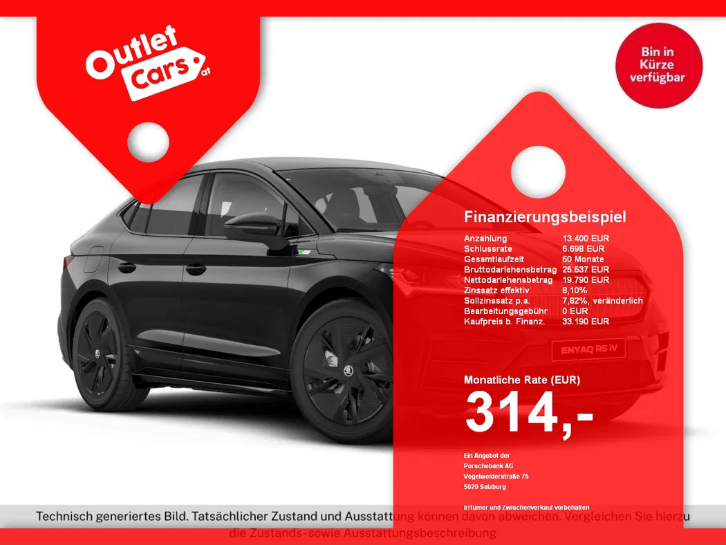 Bild eines Skoda Enyaq iV Coupé RS Lounge