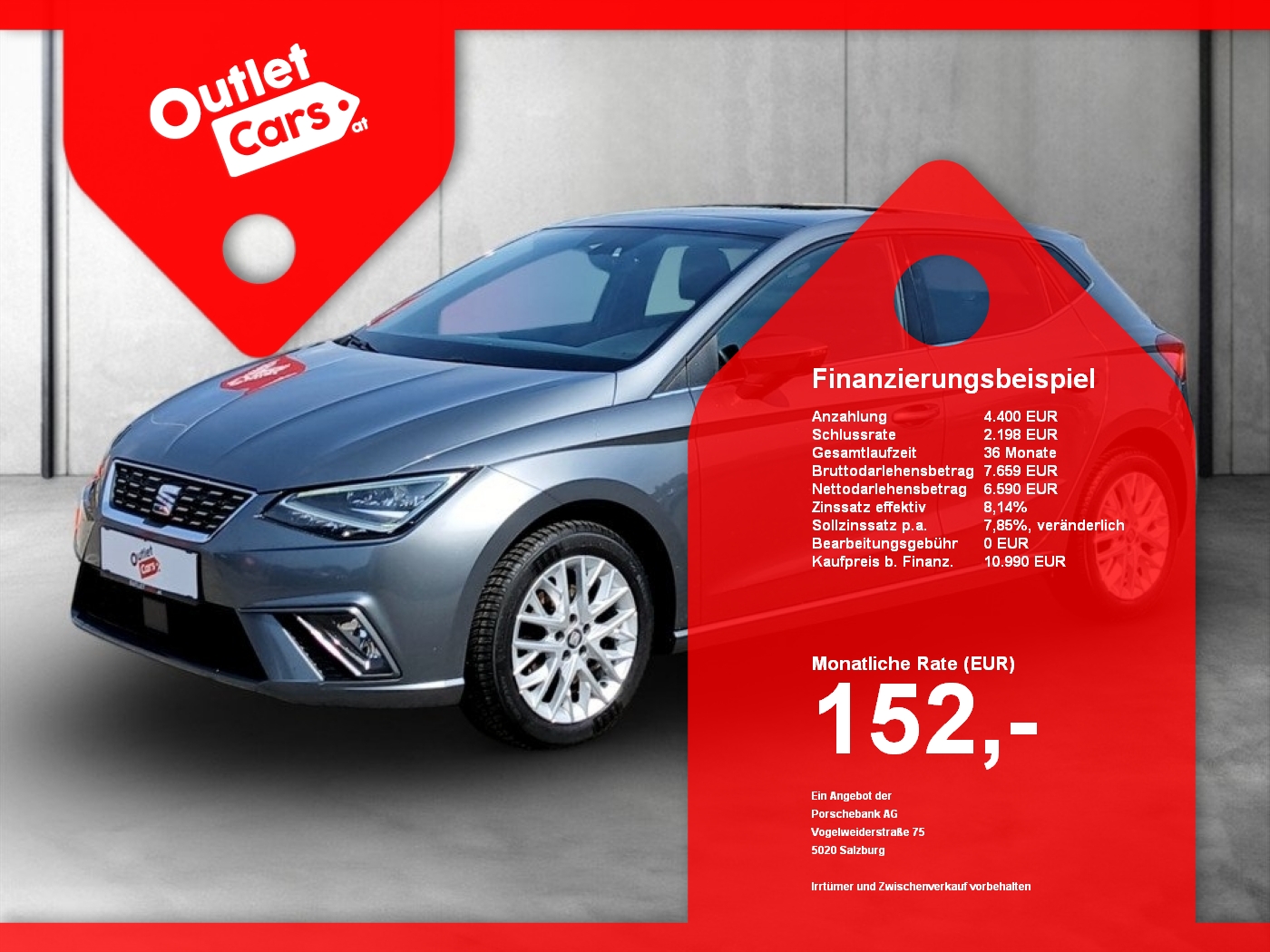 Bild eines Seat Ibiza 1.0 Xcellence