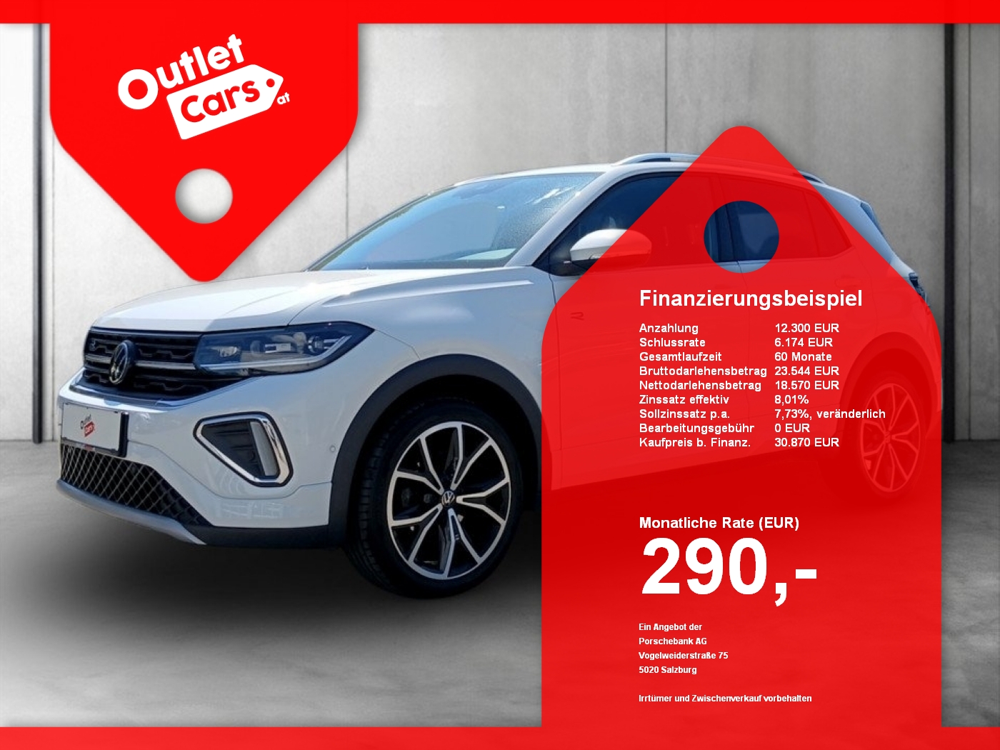 Bild eines VW T-Cross 1.0 TSI DSG R-Line