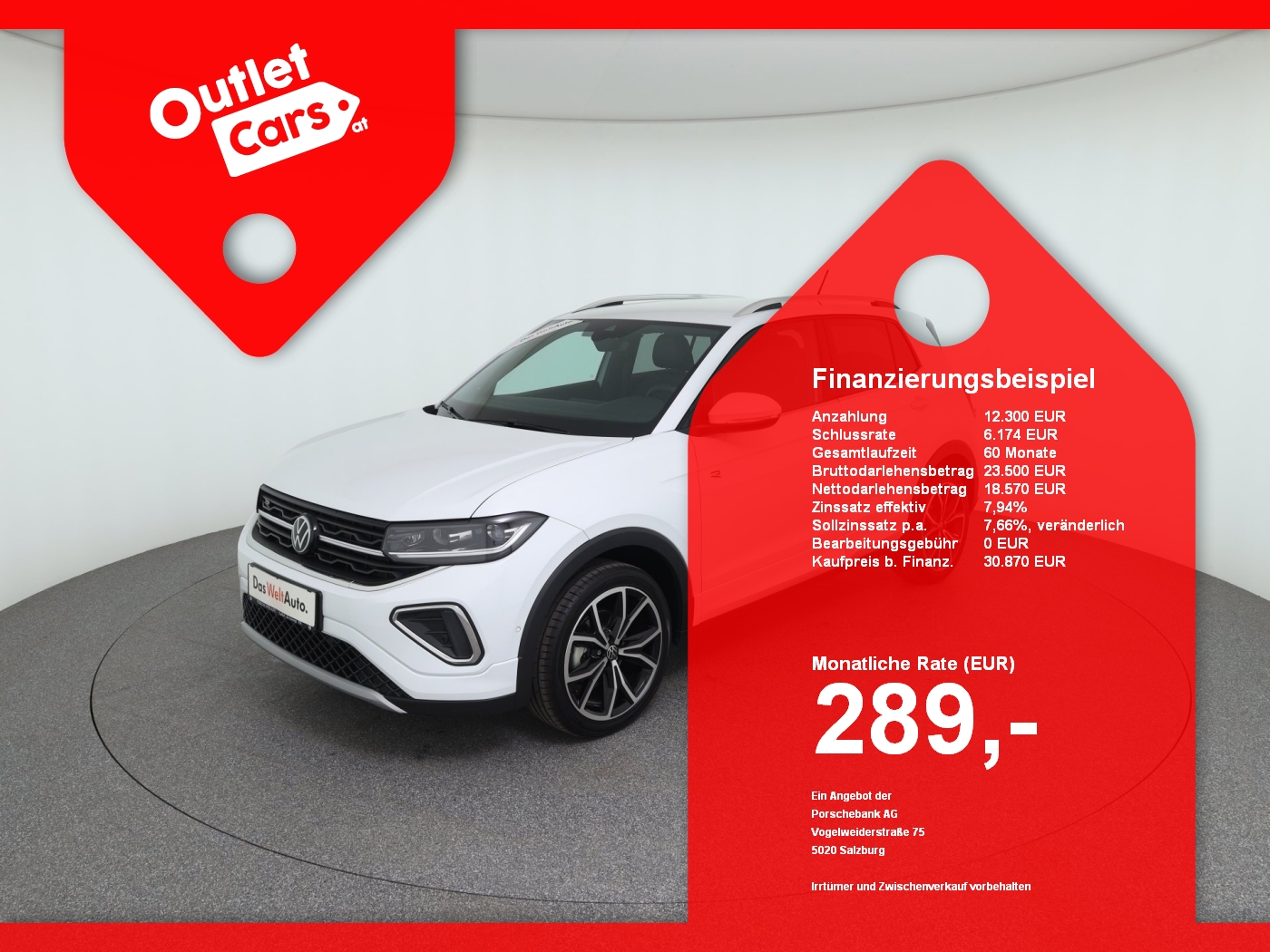 Bild eines VW T-Cross 1.0 TSI 85 kW R-Line