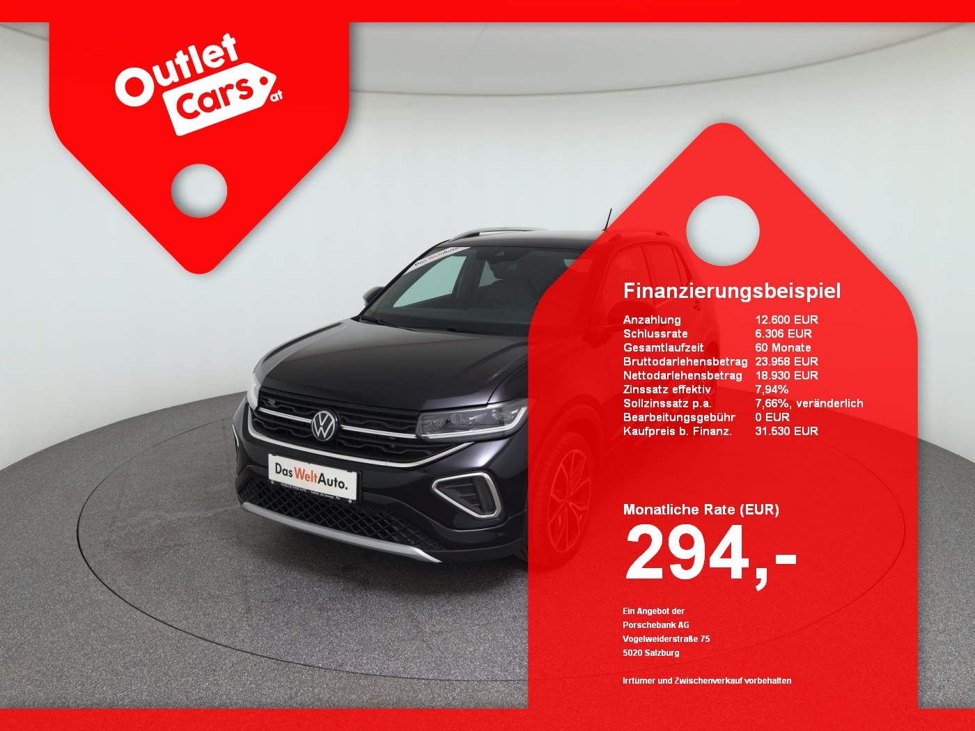 Bild eines VW T-Cross 1.0 TSI 85 kW R-Line