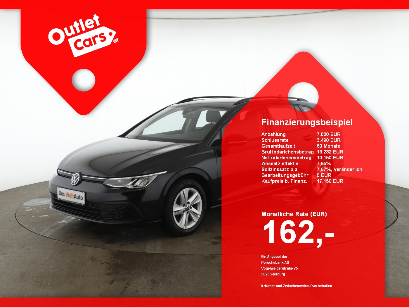 Bild eines VW Golf VIII Variant 2.0 TDI Life