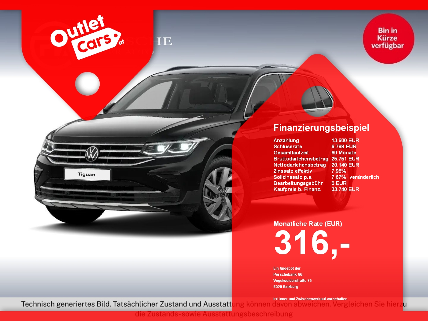 Bild eines VW Tiguan 2.0 TDI BMT 4Motion Elegance