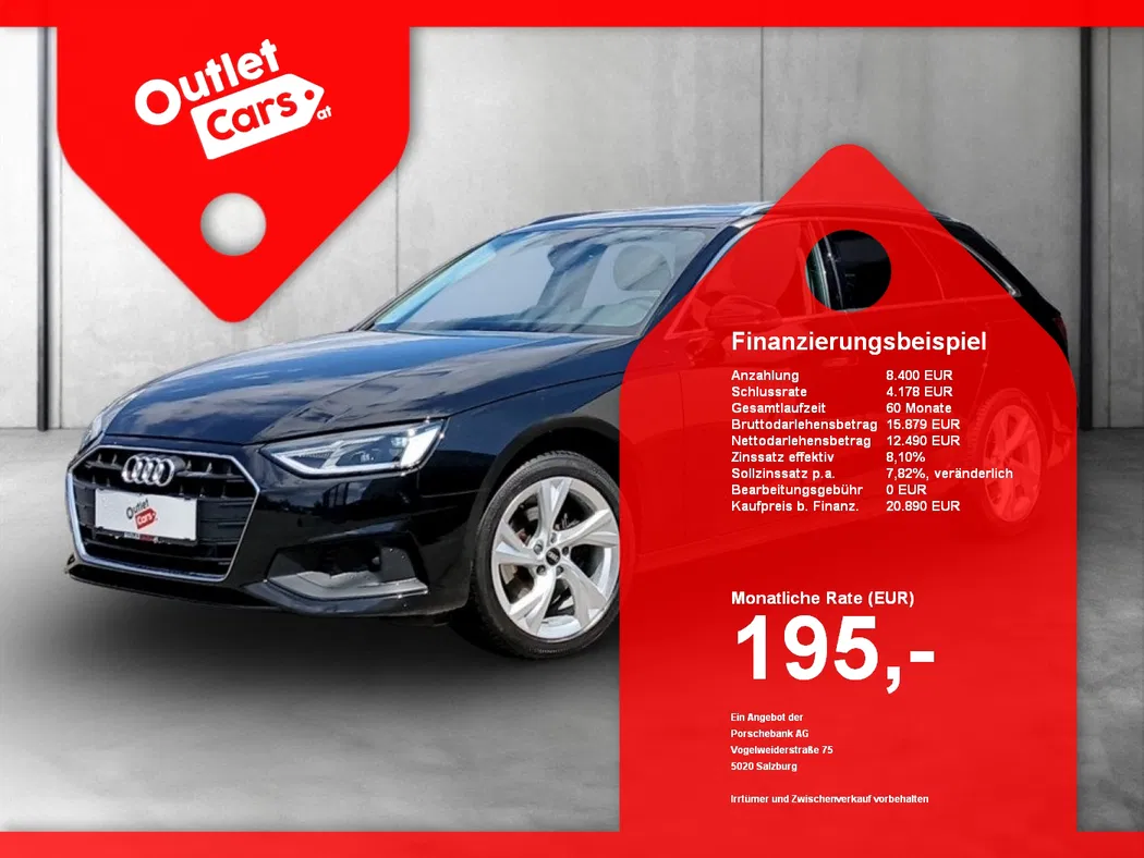 Bild eines Audi A4 Avant 30 TDI