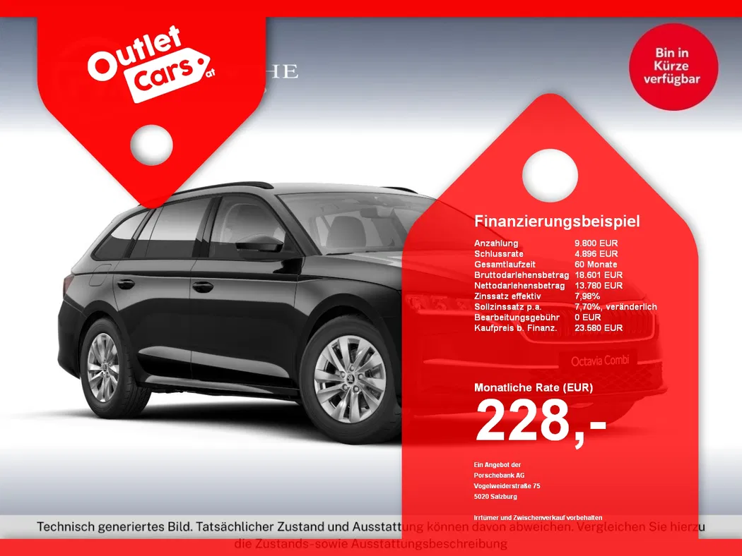 Bild eines Skoda Octavia Combi 1.5 TSI 85 kW Selection