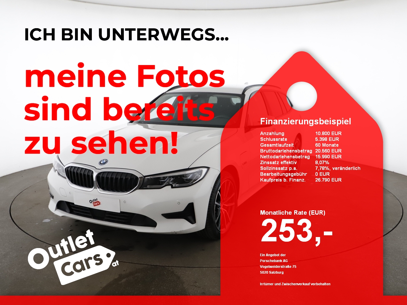 Bild eines BMW 330e xDrive Touring Advantage