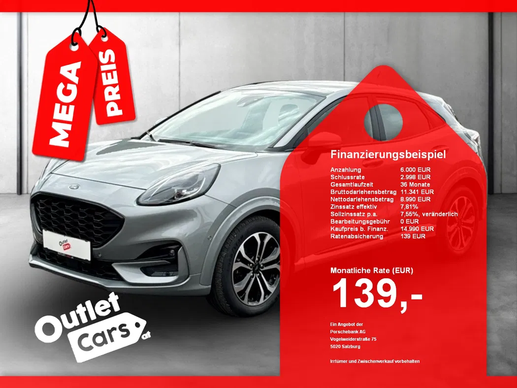 Bild eines Ford Puma 1.5 EcoBlue ST-Line