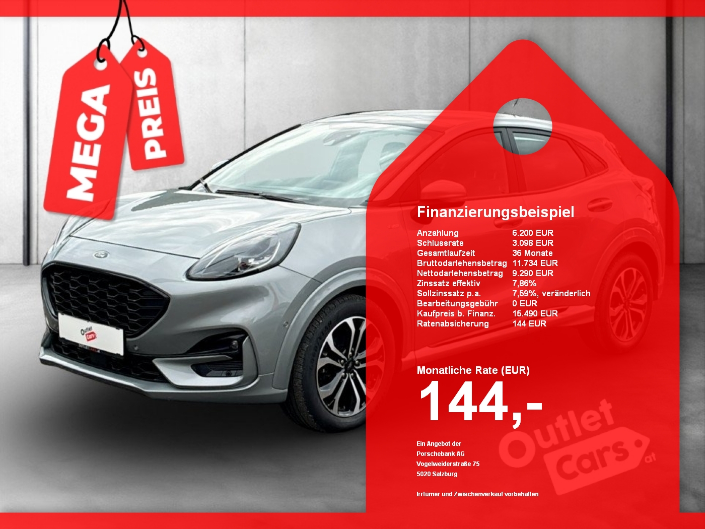 Bild eines Ford Puma 1.5 EcoBlue ST-Line