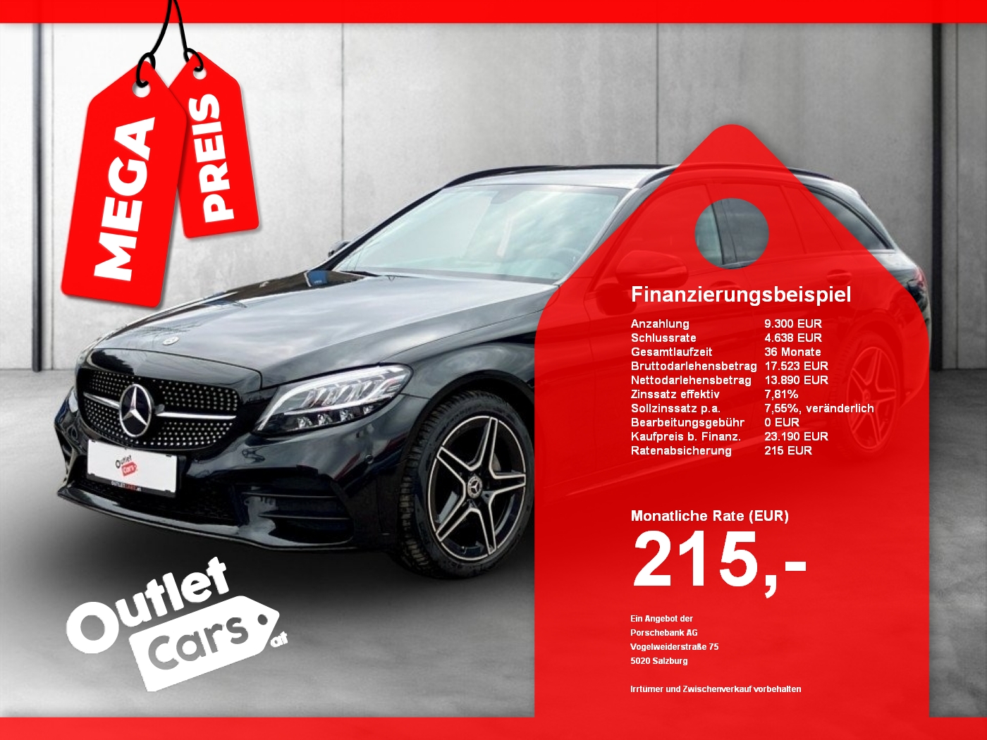 Bild eines Mercedes-Benz C 220 d T 4MATIC Aut. AMGLine