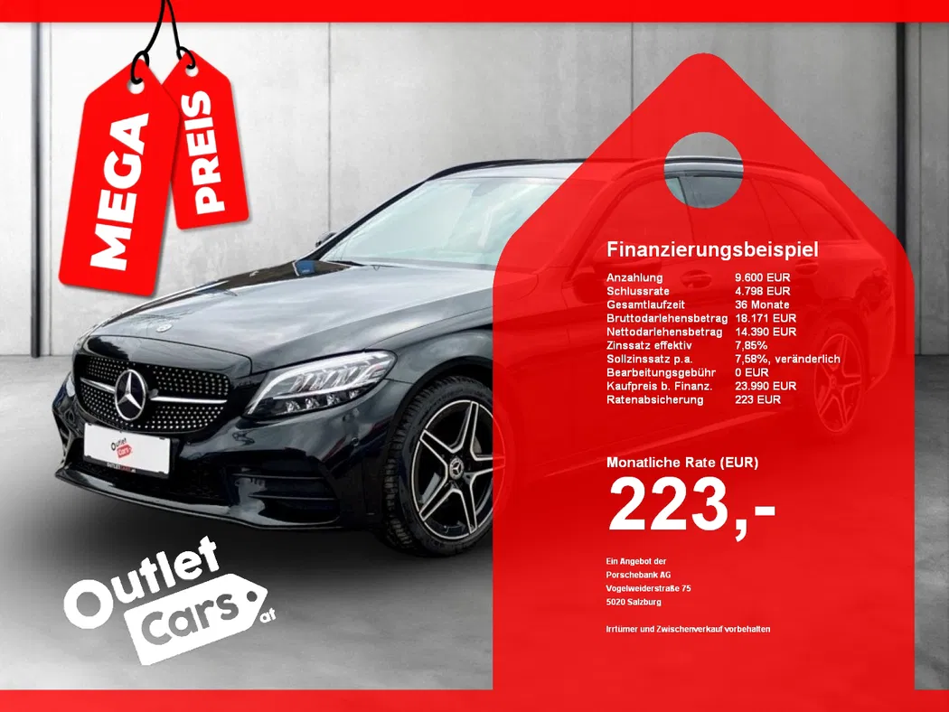 Bild eines Mercedes-Benz C 220 d T 4MATIC Aut. AMGLine