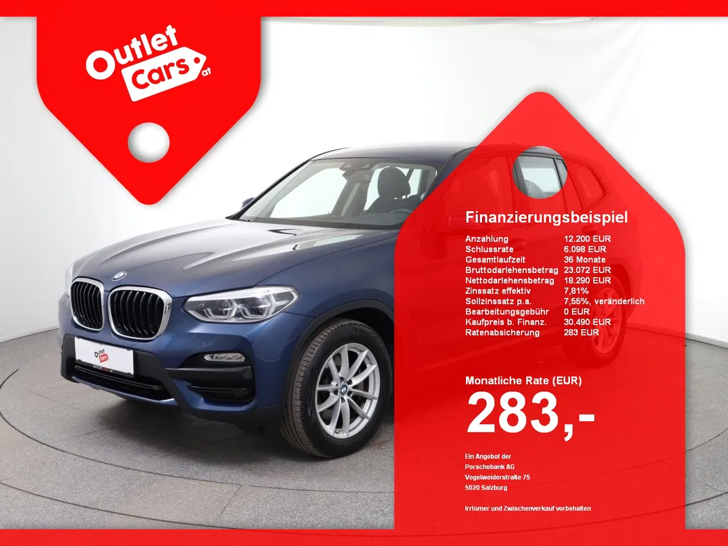 Bild eines BMW X3 xDrive 25d Aut.