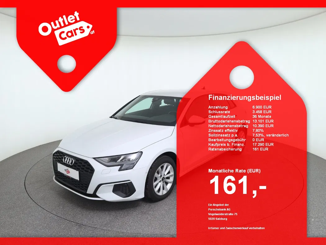Bild eines Audi A3 SB 30TFSI