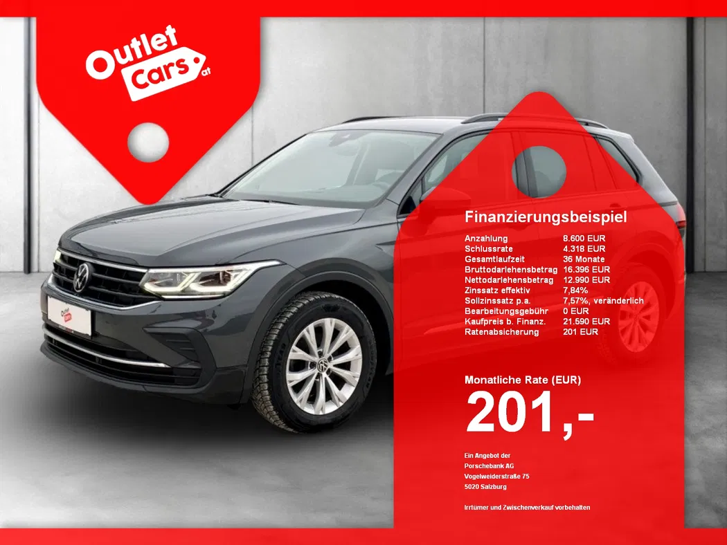 Bild eines VW Tiguan 2.0 TDI Life