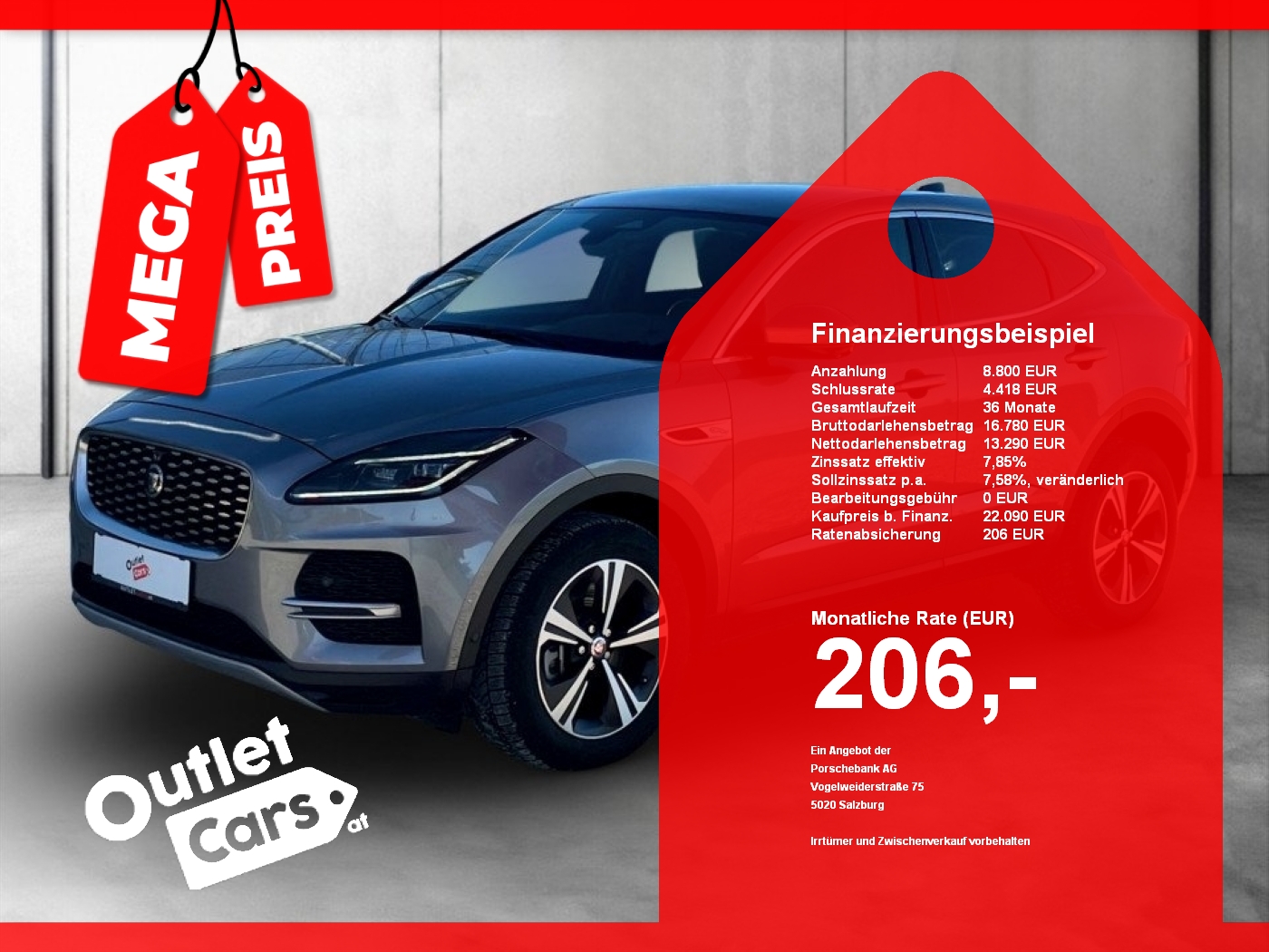 Bild eines Jaguar E-PACE D165 AWD SE Aut.