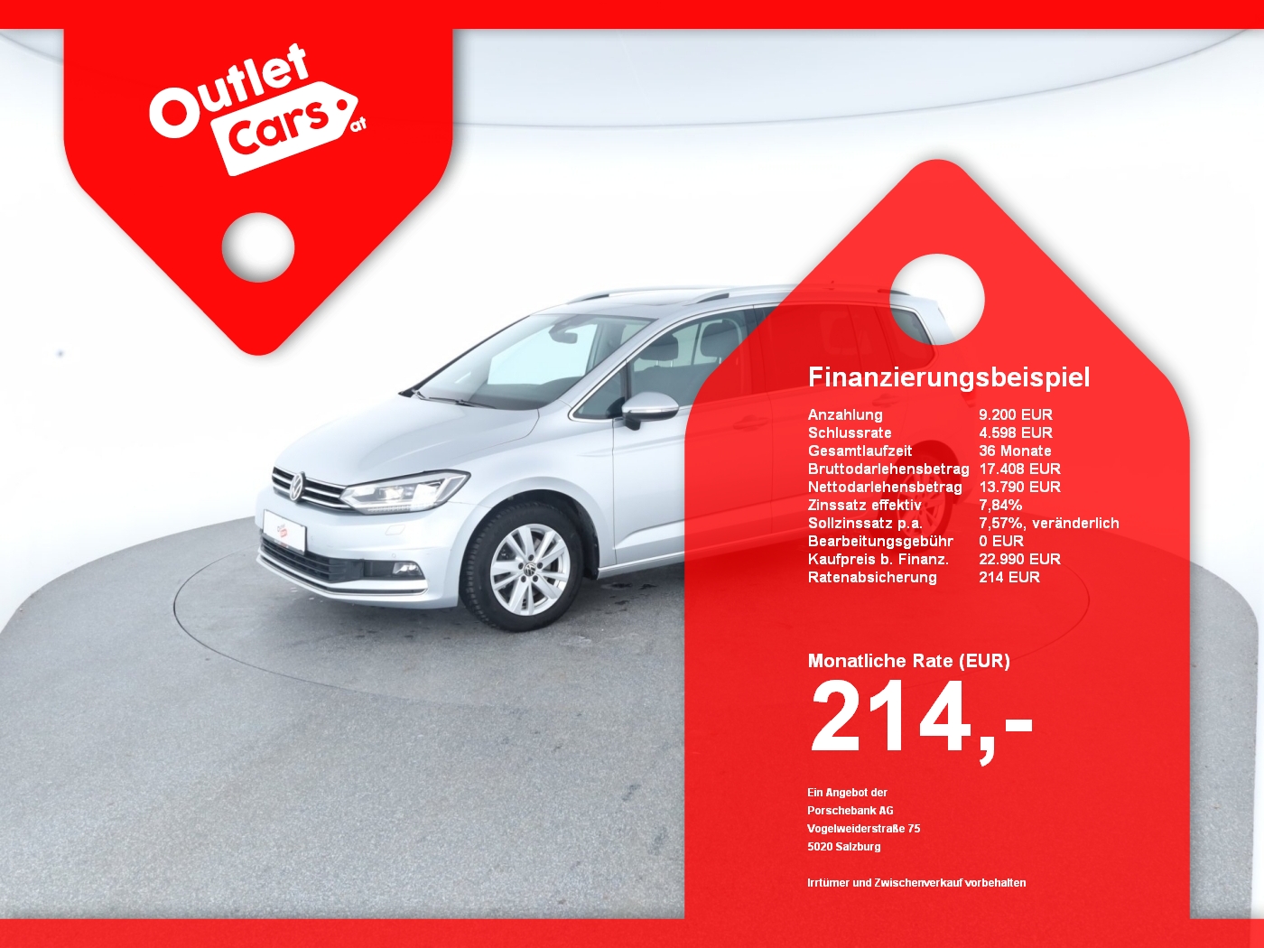 Bild eines VW Touran 2.0 TDI BMT Highline