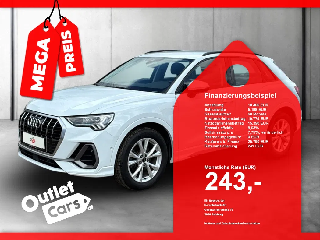 Bild eines Audi Q3 35 TDI Aut S-line