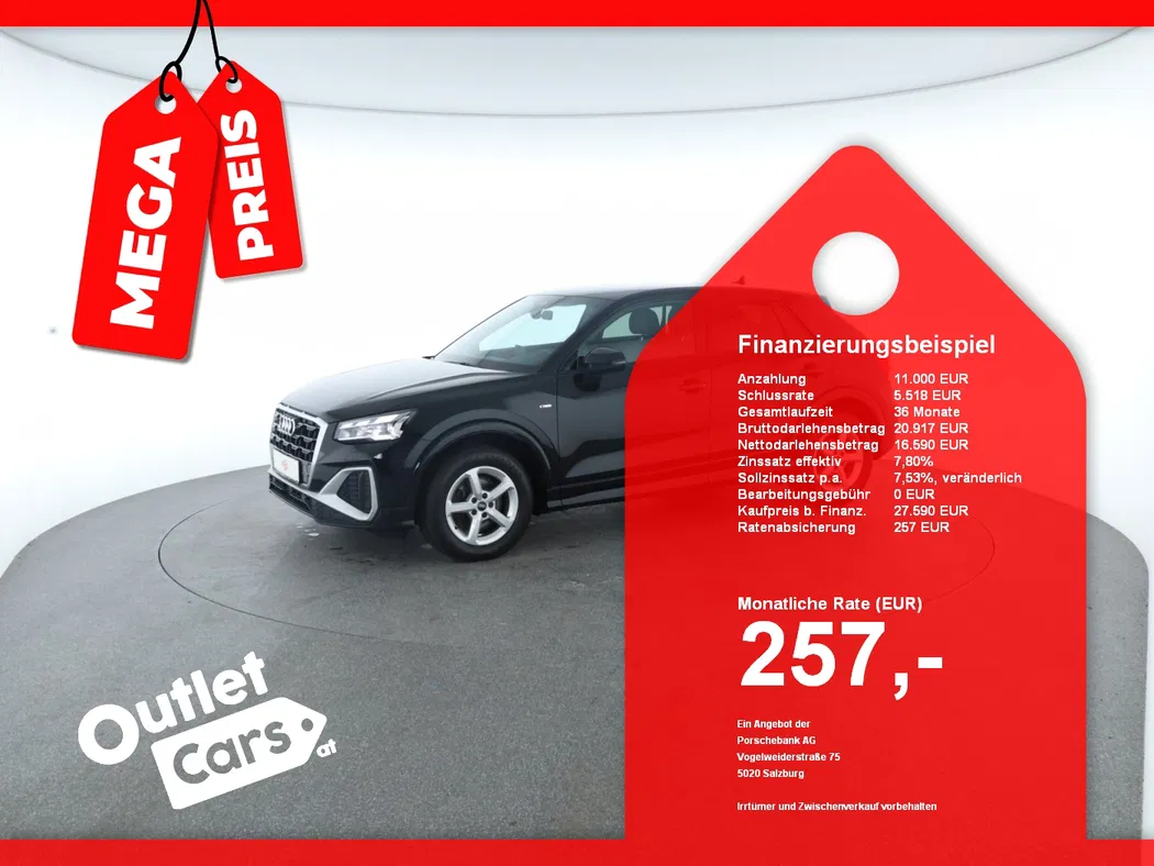 Bild eines Audi Q2 40 TFSI quattro S-Line Aut.