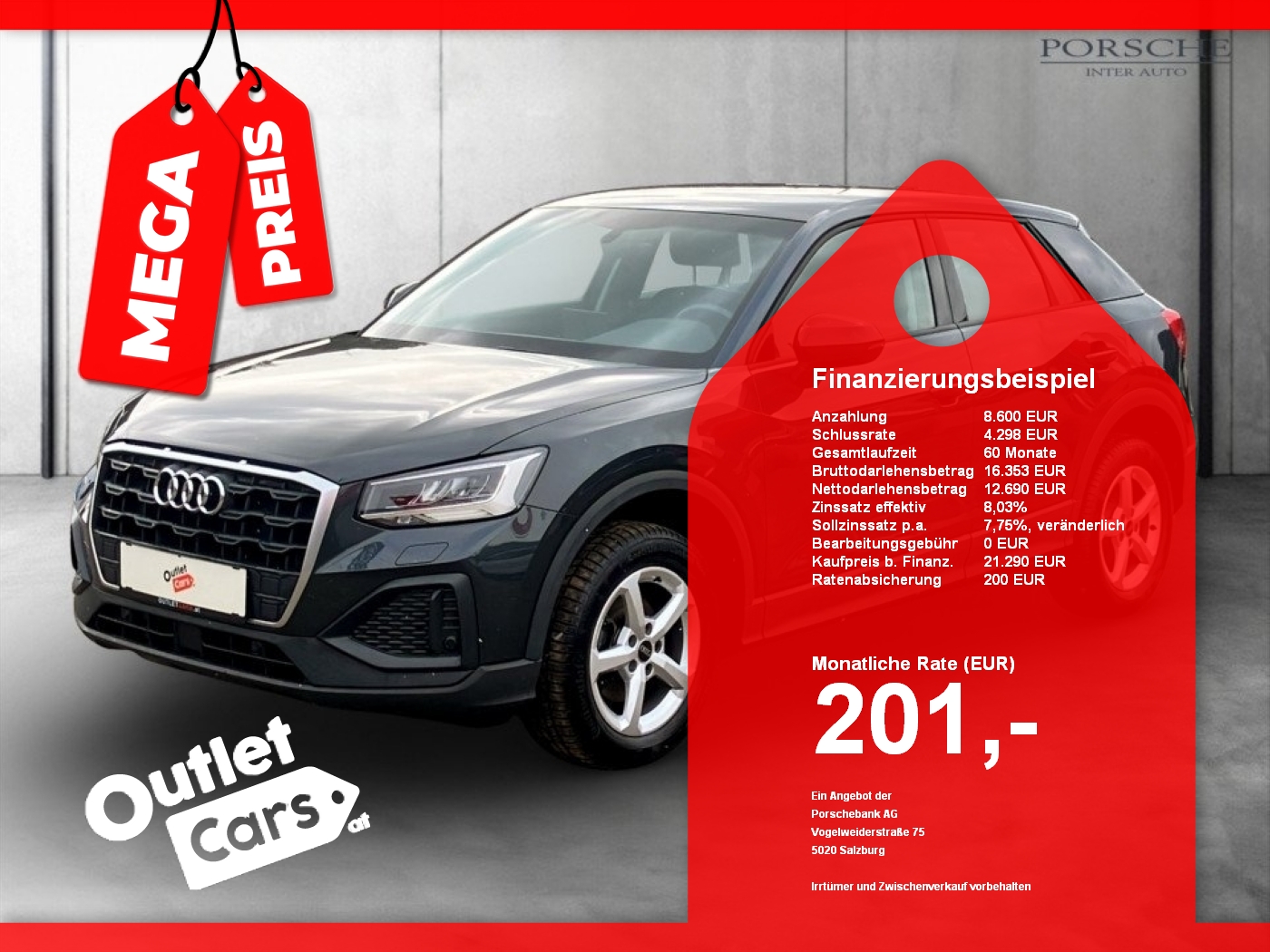 Bild eines Audi Q2 30 TDI Aut.