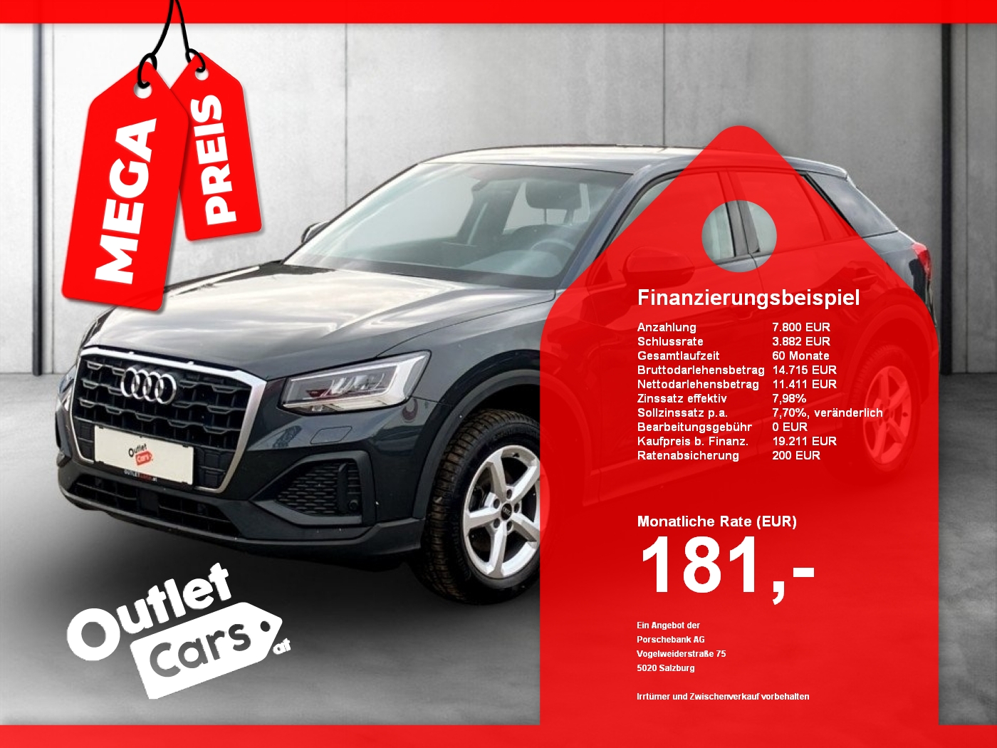 Bild eines Audi Q2 30 TDI Aut.
