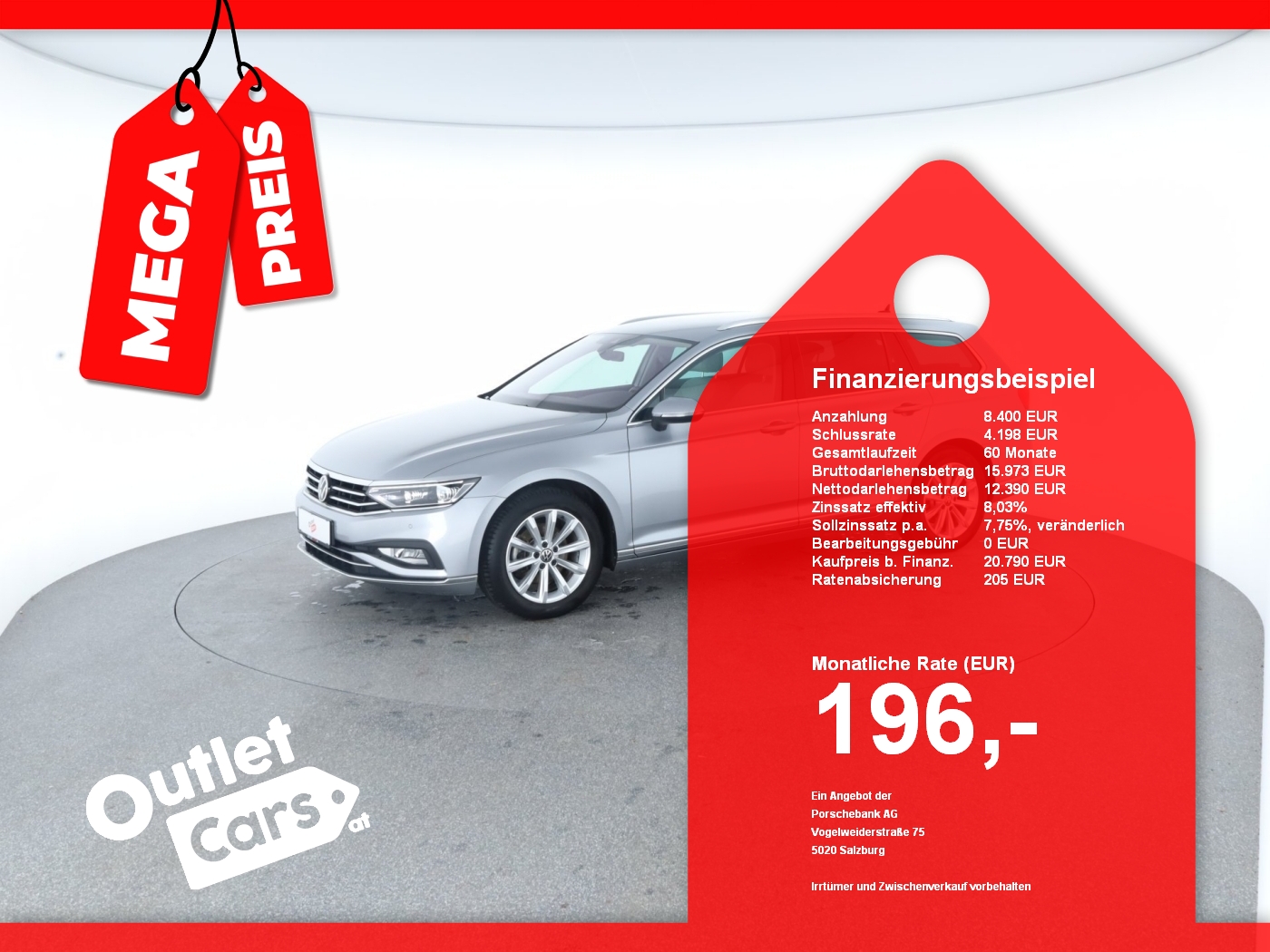 Bild eines VW Passat Variant 1.5 TSI Eleg DSG