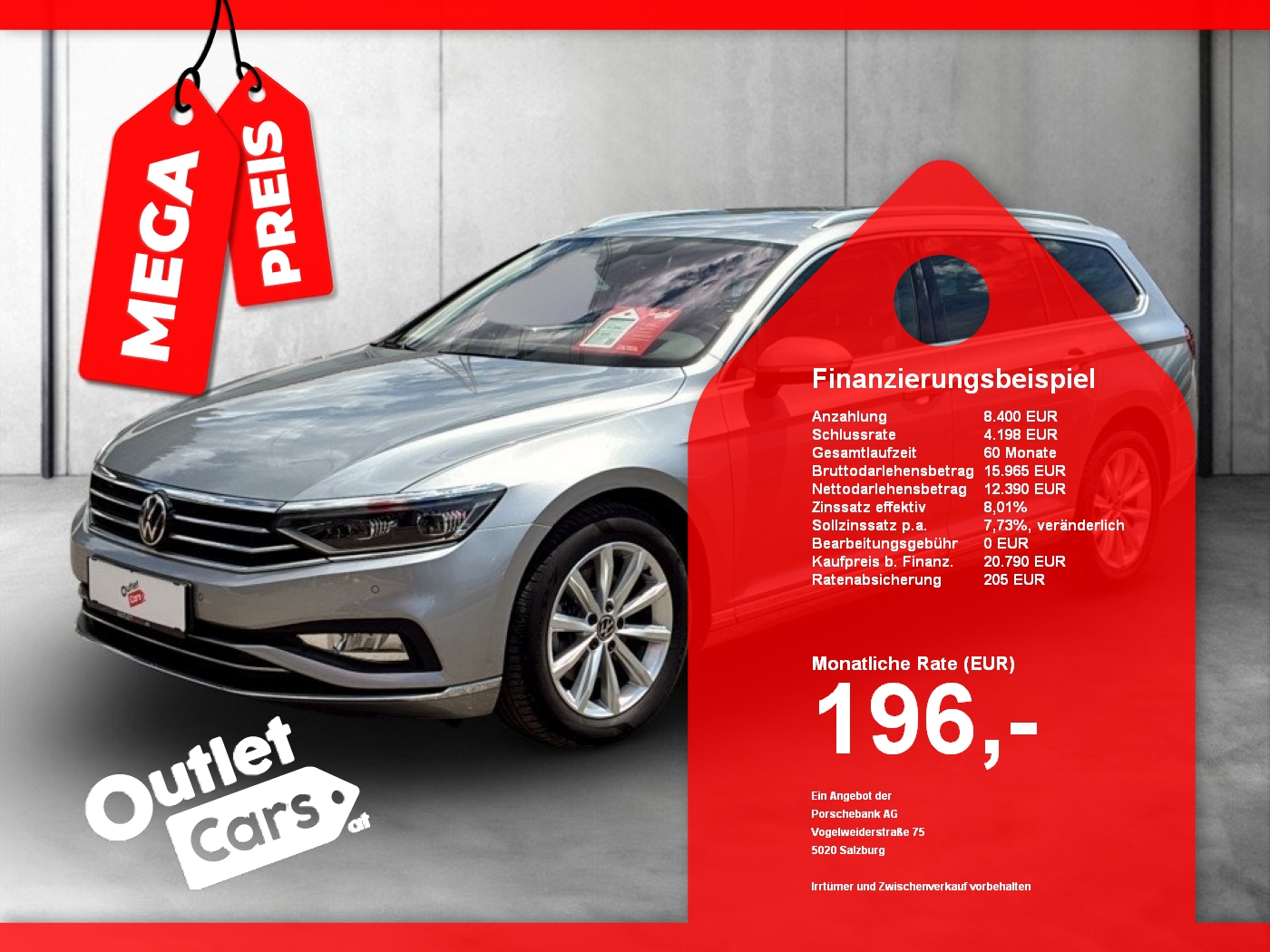 Bild eines VW Passat Variant 1.5 TSI Eleg DSG