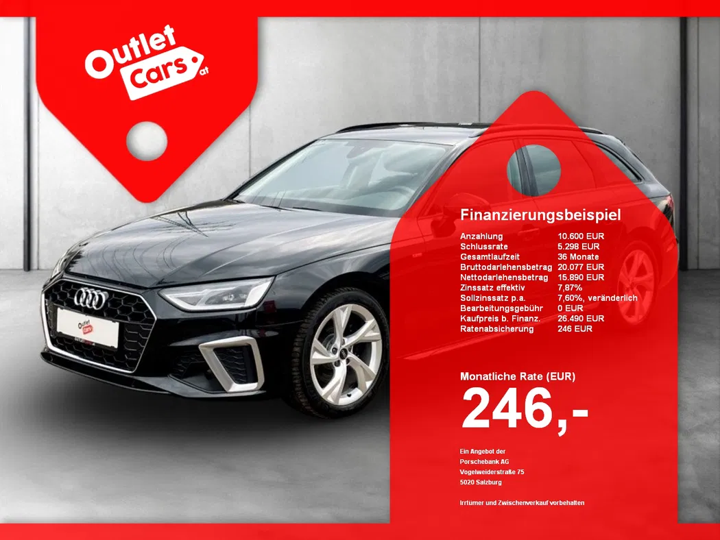 Bild eines Audi A4 Avant 35TDI S-Line Aut.