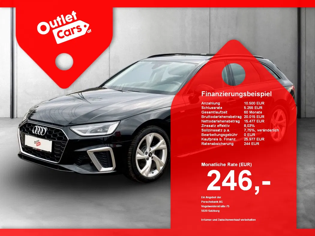 Bild eines Audi A4 Avant 35TDI S-Line Aut.