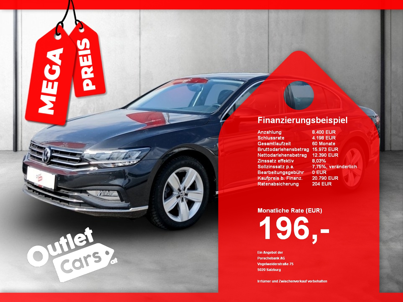 Bild eines VW Passat 2.0 TDI 4M DSG
