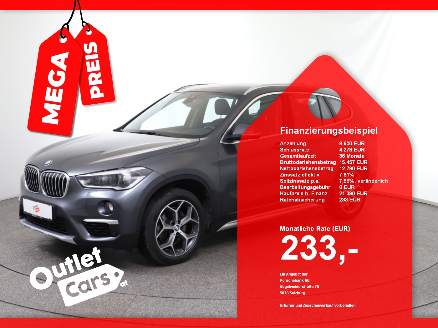 Bild eines BMW X1 xDrive 20d Aut.