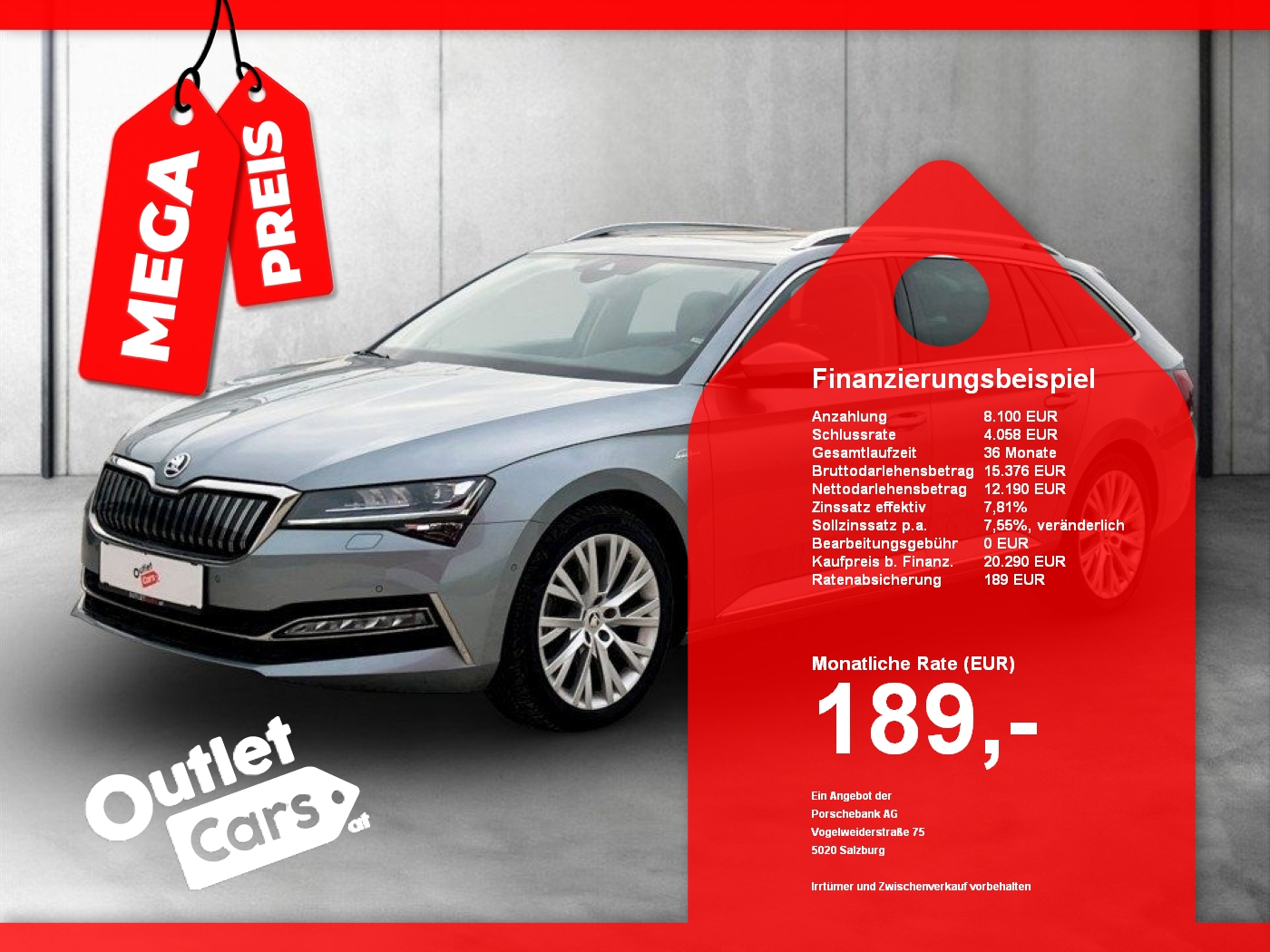 Bild eines Skoda SUPERB Combi iV L&K DSG