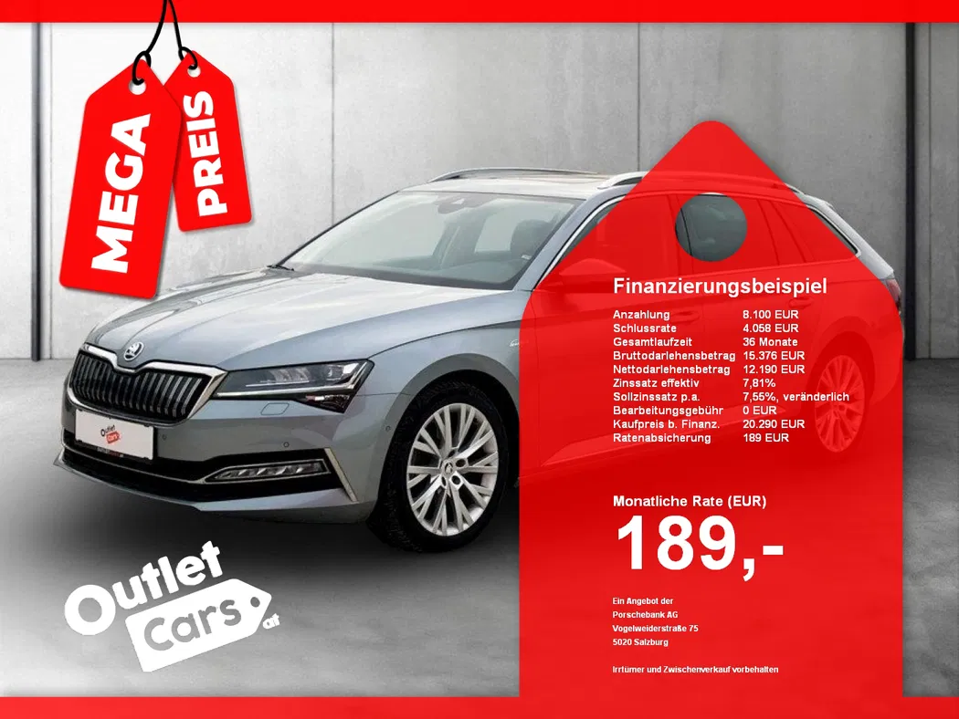 Bild eines Skoda SUPERB Combi iV L&K DSG