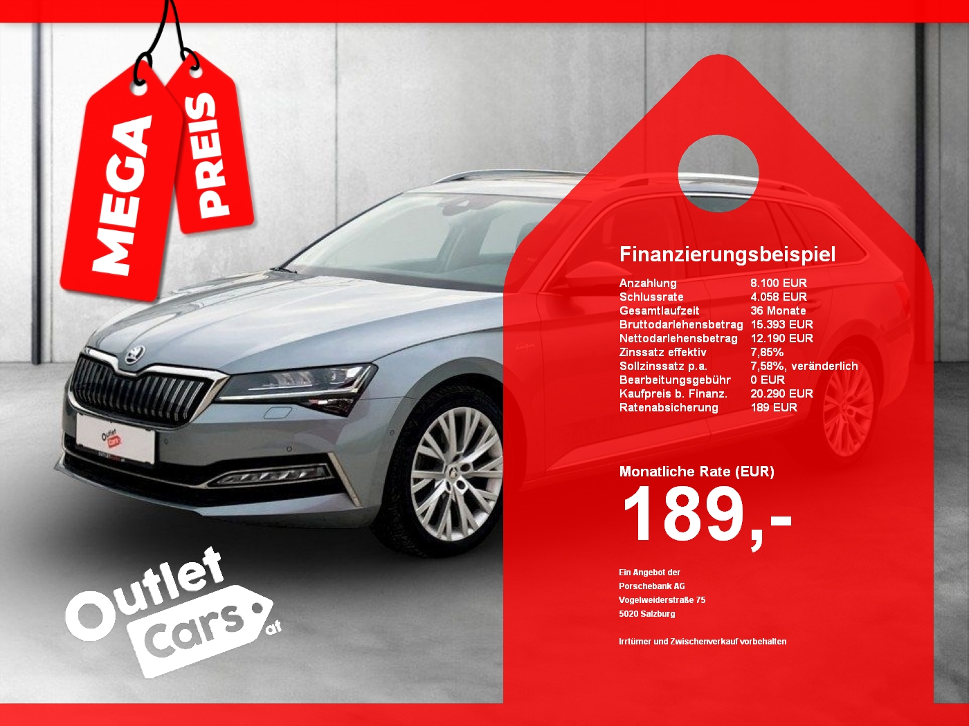 Bild eines Skoda SUPERB Combi iV L&K DSG