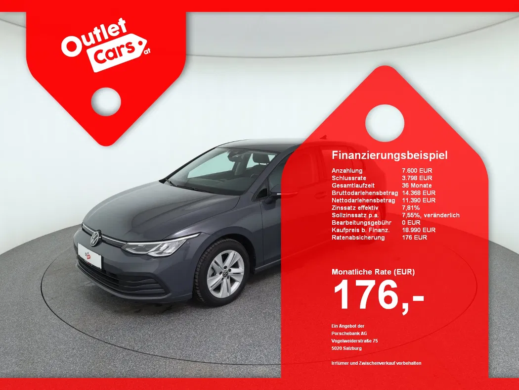 Bild eines VW Golf VIII Life 1.5TSI DSG