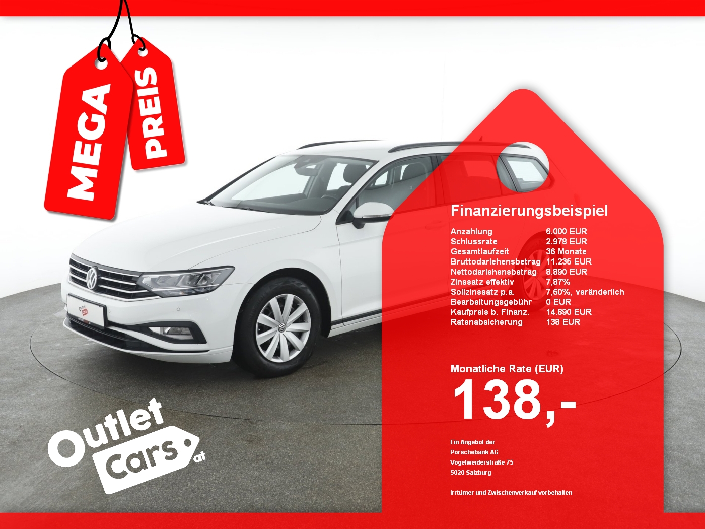 Bild eines VW Passat Variant 2.0 TDI BMT