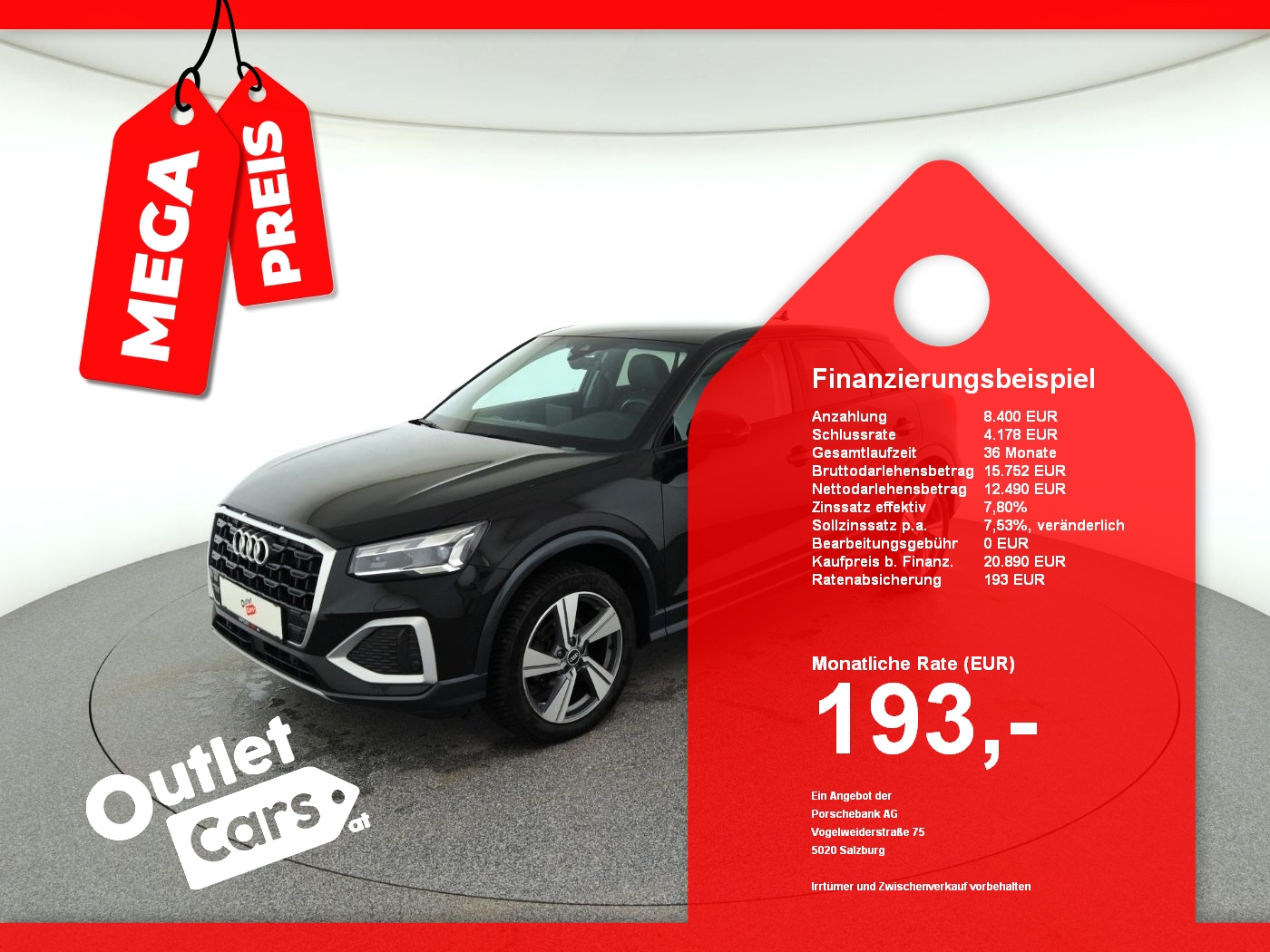 Bild eines Audi Q2 30 TDI Advanced Aut.