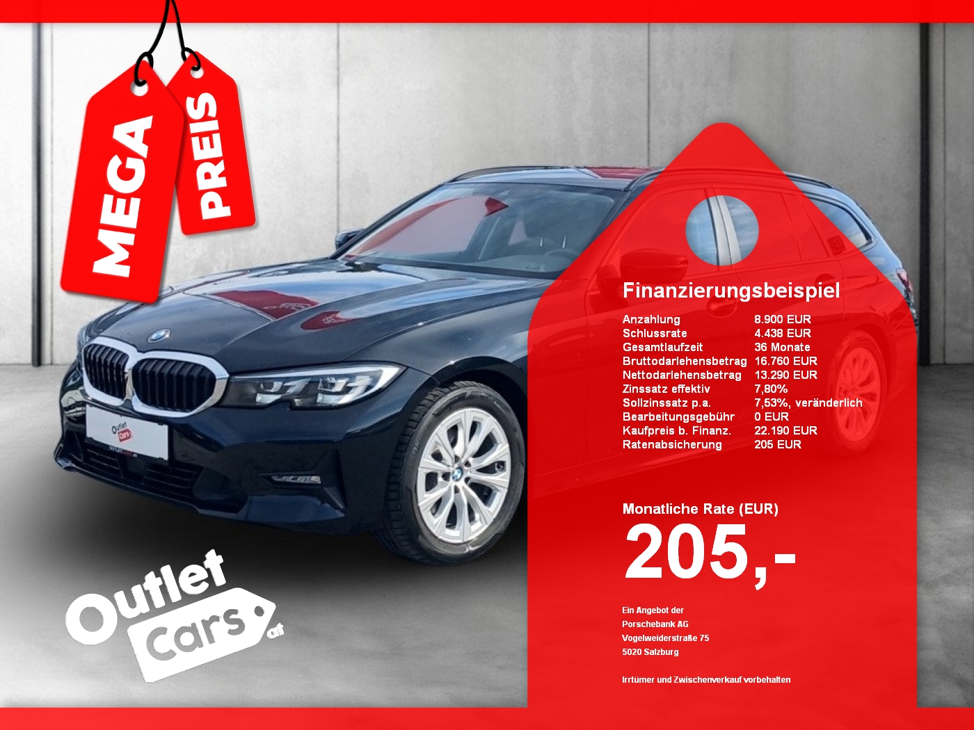 Bild eines BMW 320d Touring Adv. Aut.